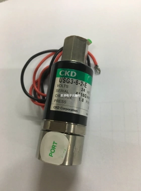 现货CKD电磁阀USG3-6-2/1-E/D全新原装真品DC24当天发货议价