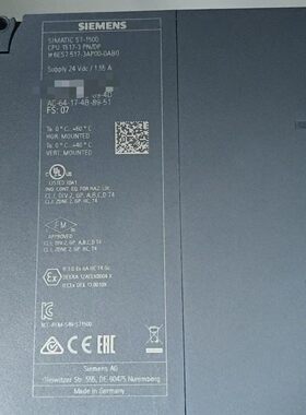 6ES7517-3AP00-0AB0西门子模块，主机，现货一议价