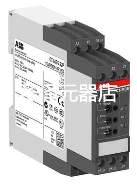 原装ABB电子时间继电器 CT-MBS.22P, 2c/o, 24-48VDC, 24-240VAC