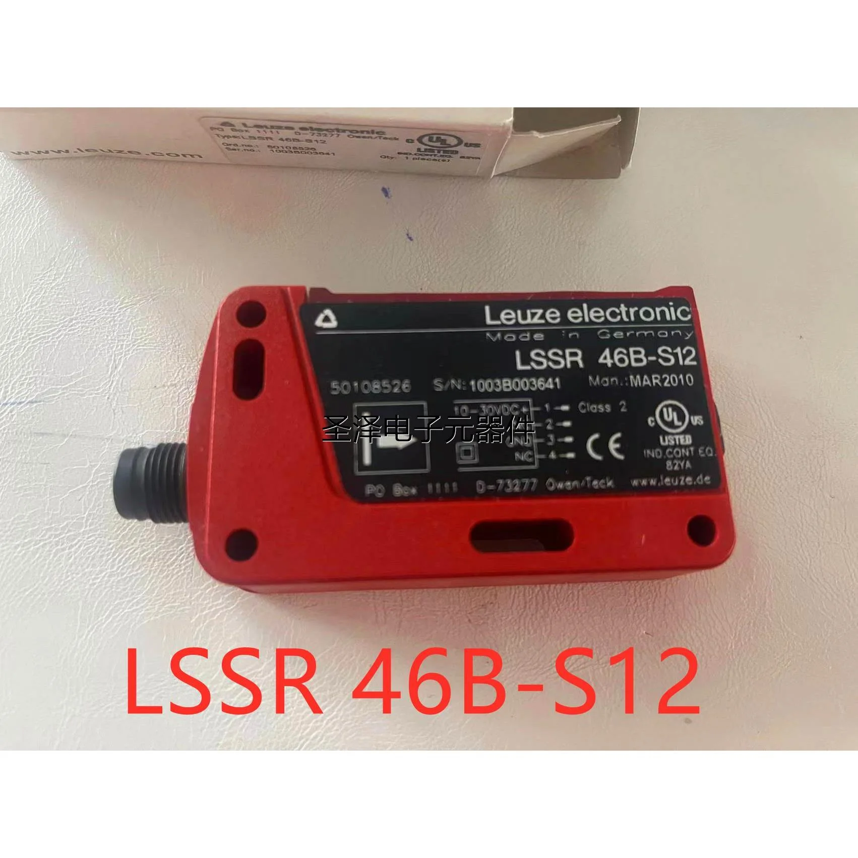 【现货实拍】劳易测LSSR 46B-S12 50108526光电开关全新原装正品