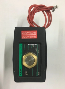 现货CKD不锈钢电磁阀AB4X-9752/7761/1768全新原装AC220当天发货
