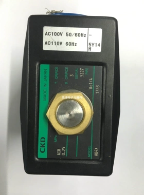 现货CKD电磁阀AB4X-1353全新原装正品1/4接口AC110V当天发货议价