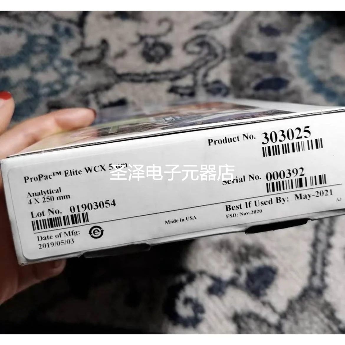 赛默飞ProPac™ Elite WCX色谱柱 303025 5um 4×250mm全新议价