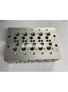 现货CKD电磁阀底座汇流板阀岛4GB3/4GE3秒发货议价