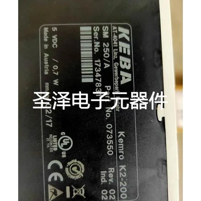KEBA科霸模块SM 250/A KEMRO K2-200议价