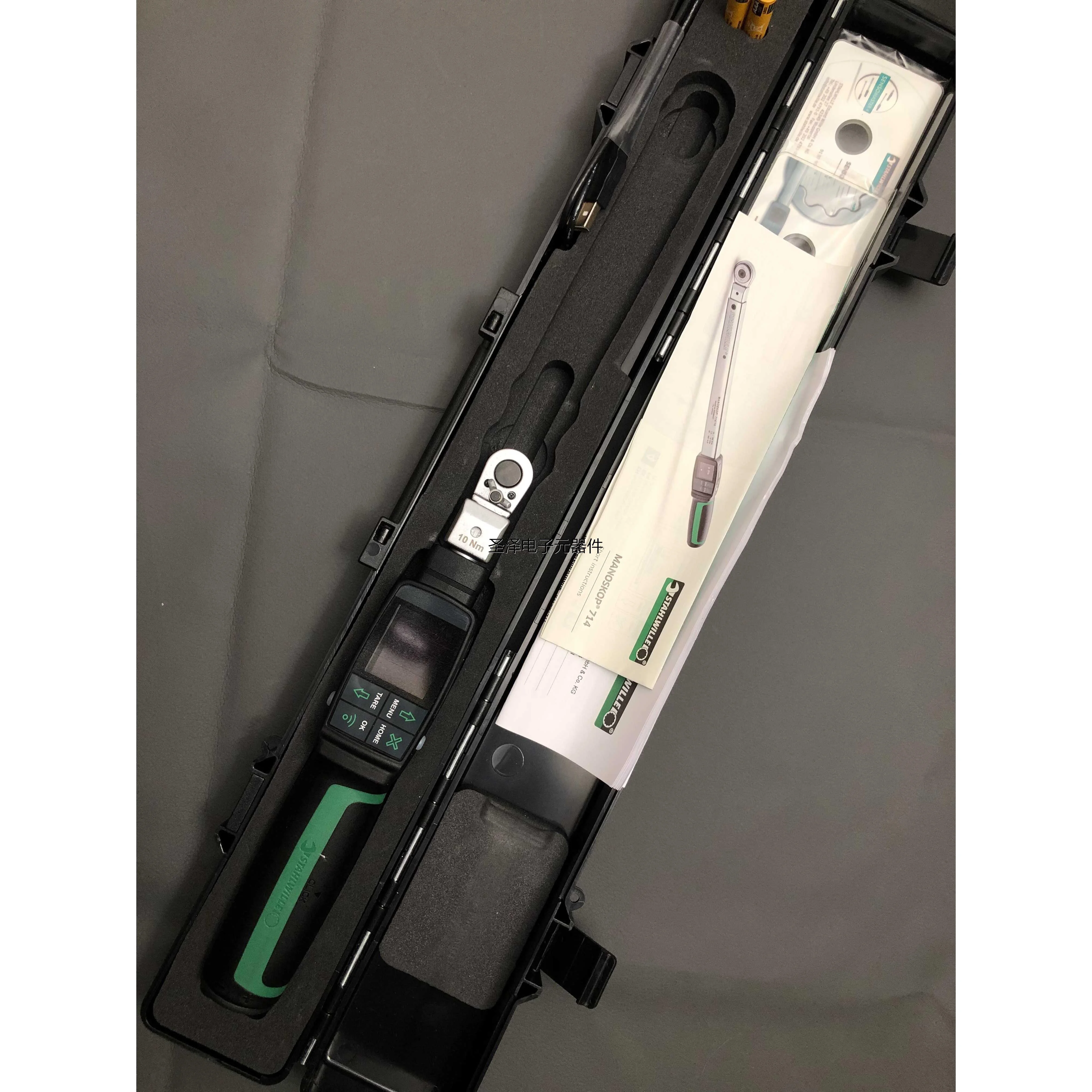 德国原装Stahlwille达威力714R/1数显角度扭力扳手1-10N.m扭矩议