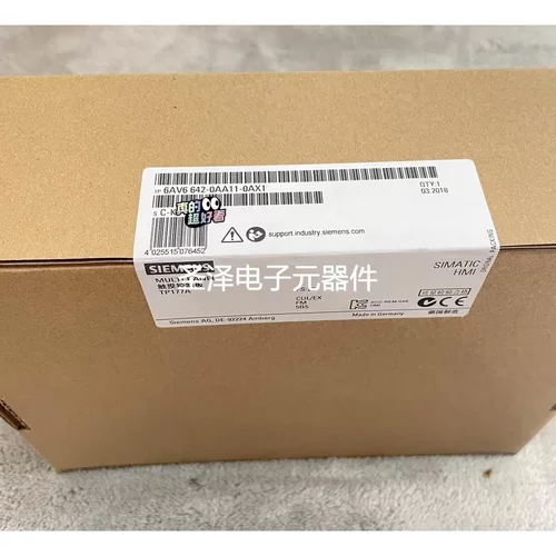 6AV6642-0AA11-0AX1西门子原装触摸屏TP177A 6AV6642-0AA11-0AX1