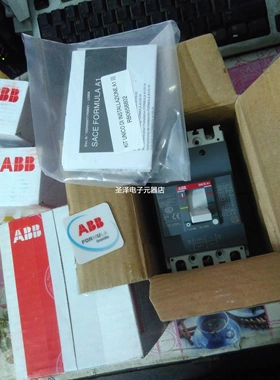 ABB塑壳断路器T2N160 TMD160/1600 80/800FF 3p开关1AS050920R1议