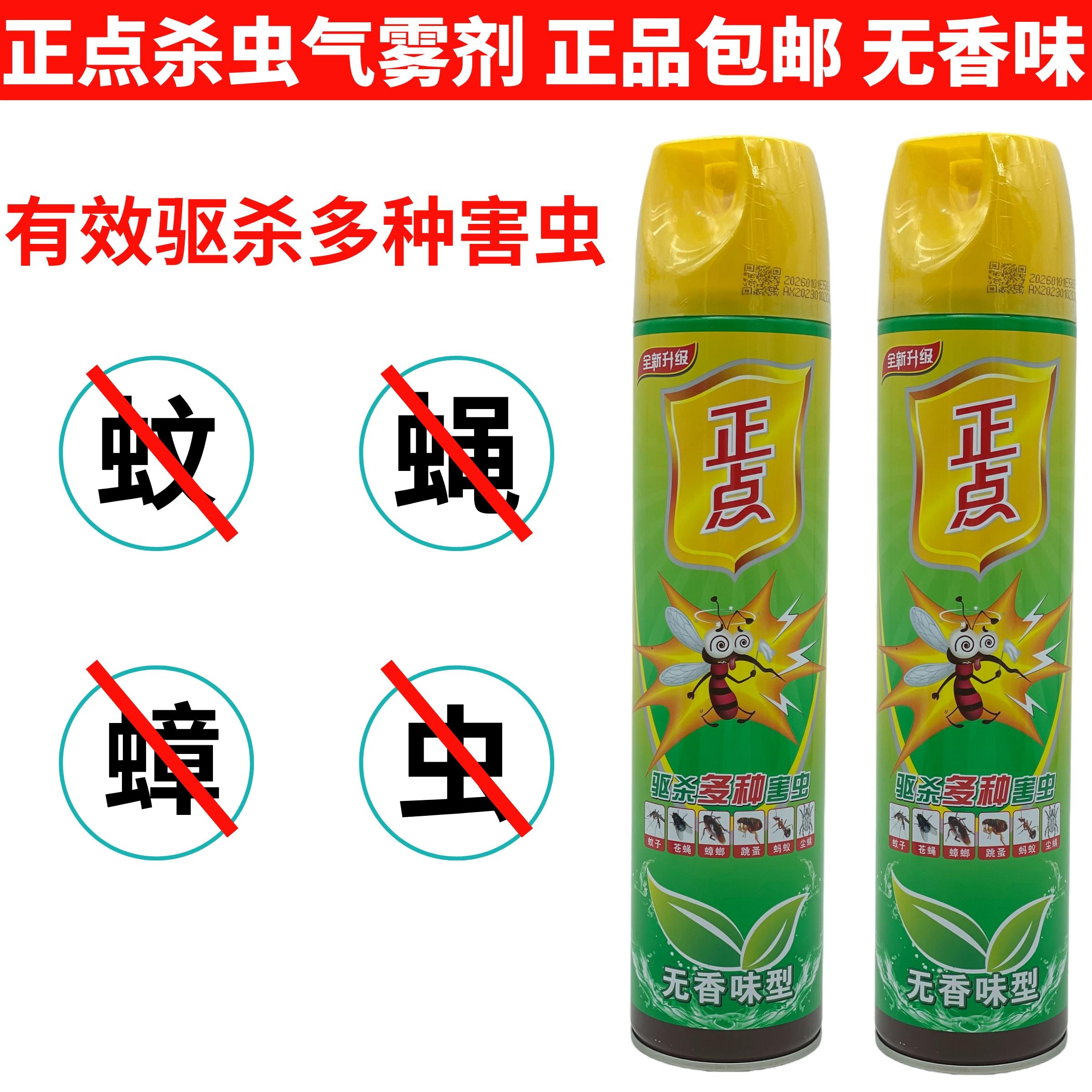 正点杀虫气雾剂杀虫剂家用室内灭蚊子蟑螂苍蝇驱虫喷雾剂神器无香