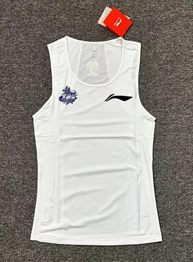 李宁CBA赞助男子篮球23-24厦门全明星紧身运动背心七分裤高弹速干