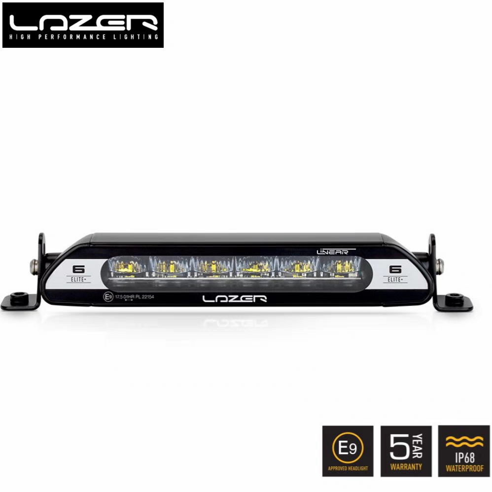 英国LAZER LINEAR-6 ELITE+ 9英寸LED汽车辅助照明射灯户外工作灯