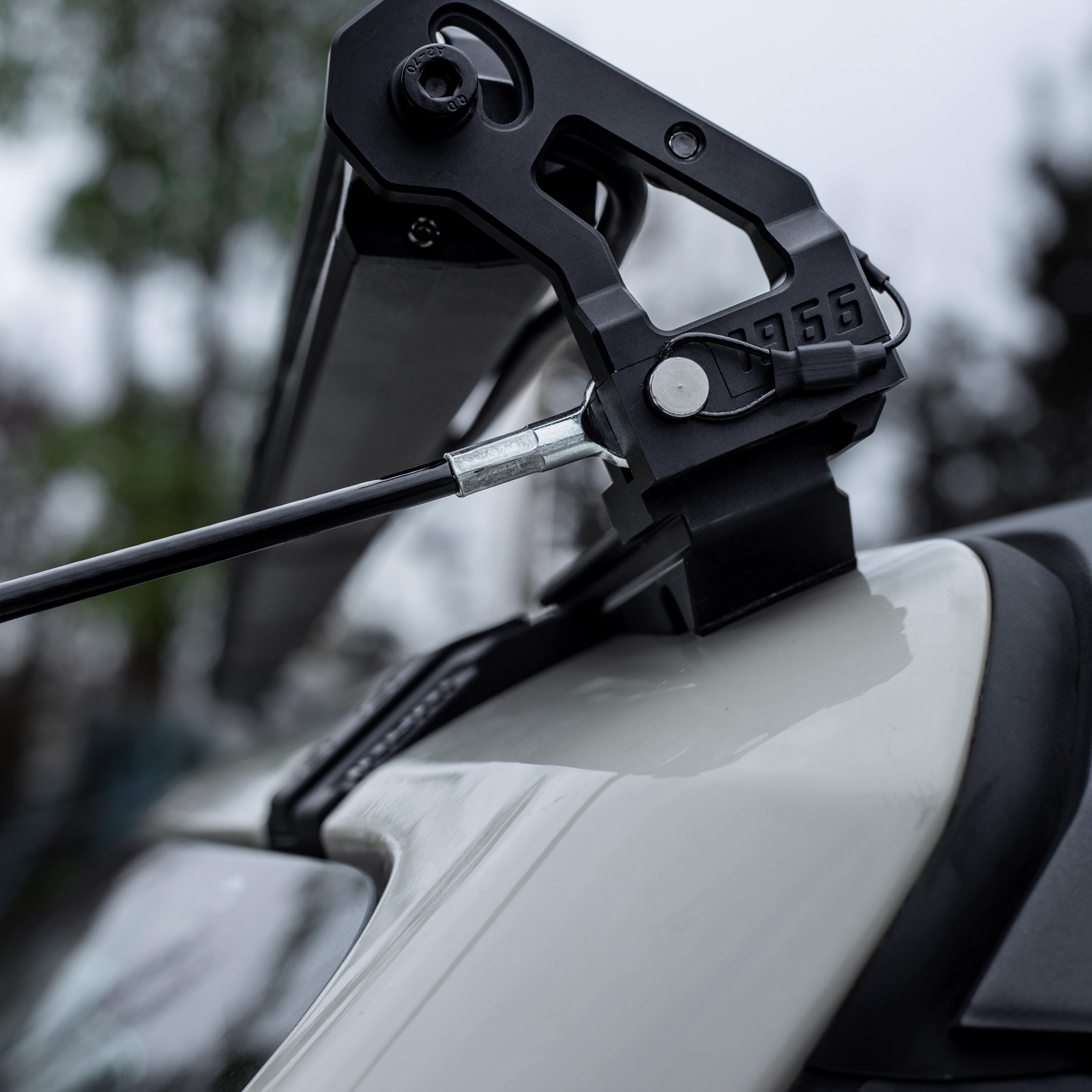 福特烈马IRURI车顶射灯改装雨林分支器支架分离线A柱射灯架改装件