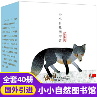 绘本 全40册小小自然图书馆 小牛顿科普绘本动物书籍读物睡前故事书6 6周岁幼儿园婴儿启蒙早教 7岁宝宝成长亲子阅读绘本图画书