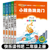 快乐读书吧丛书二年级上册注音版一只想飞的猫小鲤鱼跳龙门孤独的小螃蟹小狗的小房子歪脑袋木头桩小学生课外书必读班主任推荐书籍