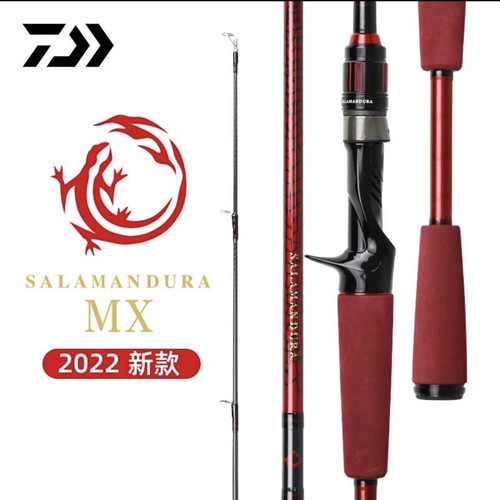 DAIWA/达亿瓦23款火蜥蜴MX路亚竿实心纤维直柄鱼竿高碳远投钓竿