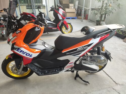 adv160摩托车全套拉花色车壳
