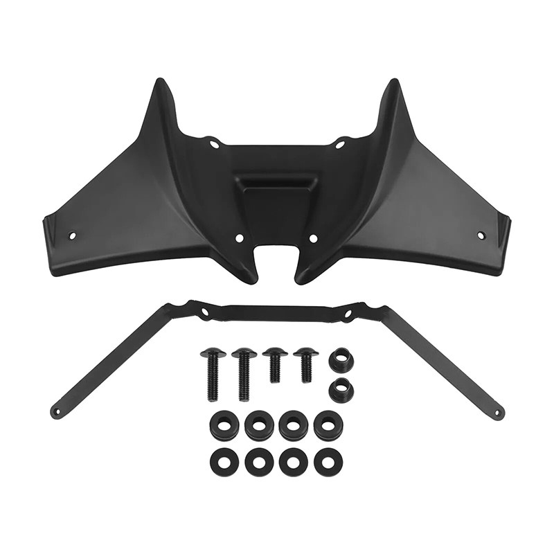 适用本田CB750 23-25年车头下唇定风翼扰流器 鸟嘴导流罩改装配件