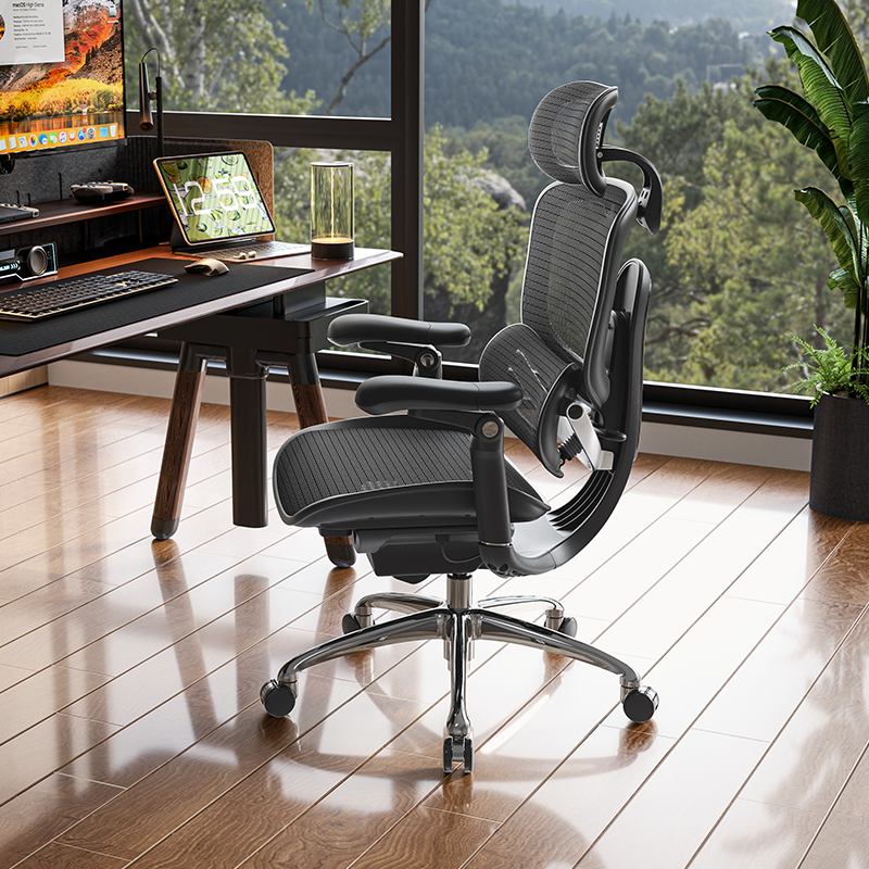 西昊C300二代Pro曜黑人体工学椅电脑椅子办公椅老板电竞椅