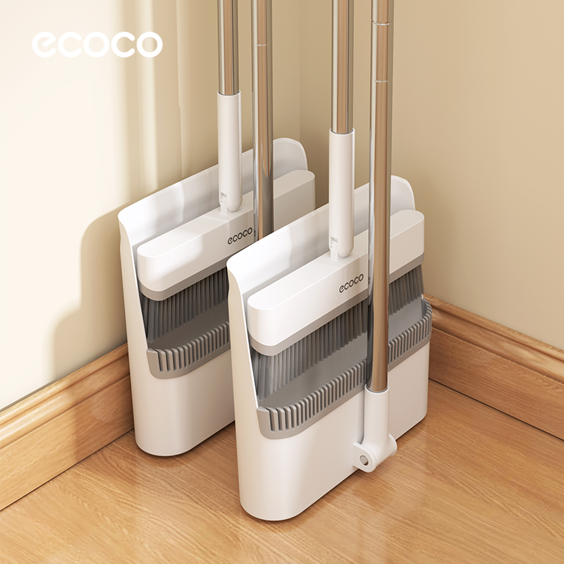 ecoco折叠扫把簸箕套装2024新款