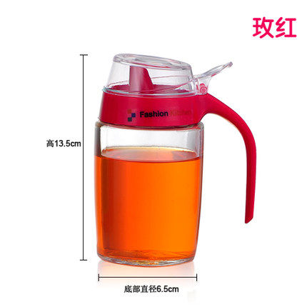 ROBO乐博防漏玻璃油壶油瓶酱油醋瓶液体调味瓶不挂油厨房用品包邮