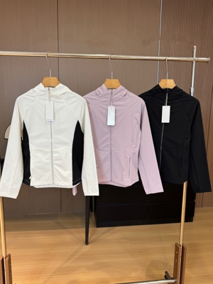 迪时尚连帽休闲夹克衫外套上衣春秋季简约通勤百搭撞色收腰显瘦