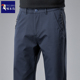 宽松直筒长裤 啄木鸟秋冬抗皱男士 弹力百搭商务男裤 2025新款 休闲裤