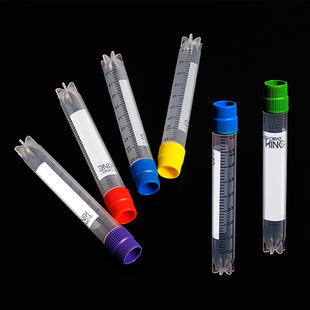 Biologix 巴罗克5ml外旋盖可站立灭菌冻存管可液氮和低温冰箱使用