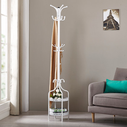 衣帽架落地衣架落地卧室挂衣架简约现代室内挂衣服架子