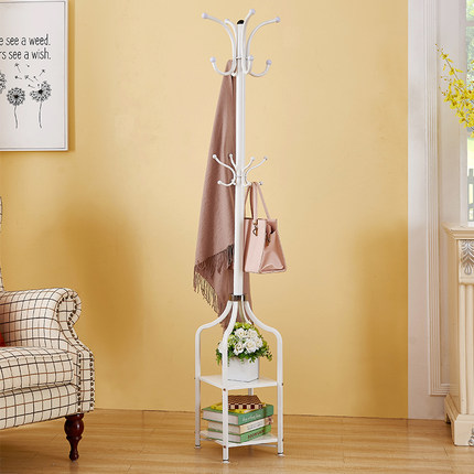 衣帽架落地衣架卧室简易挂衣架创意室内客厅简约现代挂衣服架子
