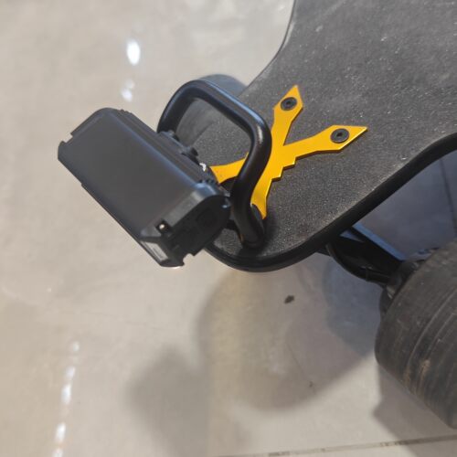 四轮滑板扶手照明灯脚定位器电动滑板照明头灯