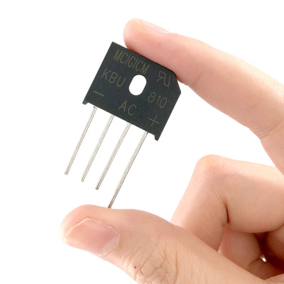 KBU810 8A/1000V 扁桥 整流桥堆 硅桥式整流器 足电流电压 高质量