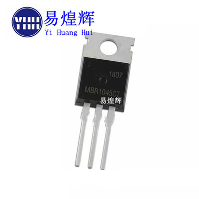 全新原装 MBR1045CT B1045G TO-220 10A45V肖特基二极管