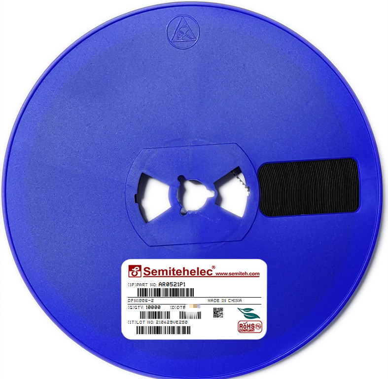 AR0521P1 ESD/TVS保护管  DFN1006-2  全新原装现货 SEMITEH
