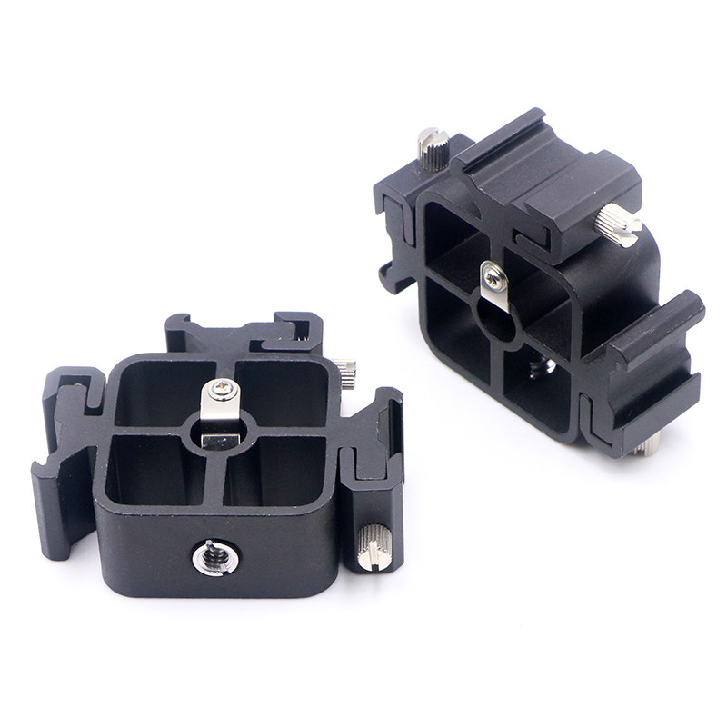 金属机顶支架三向冷靴闪光灯