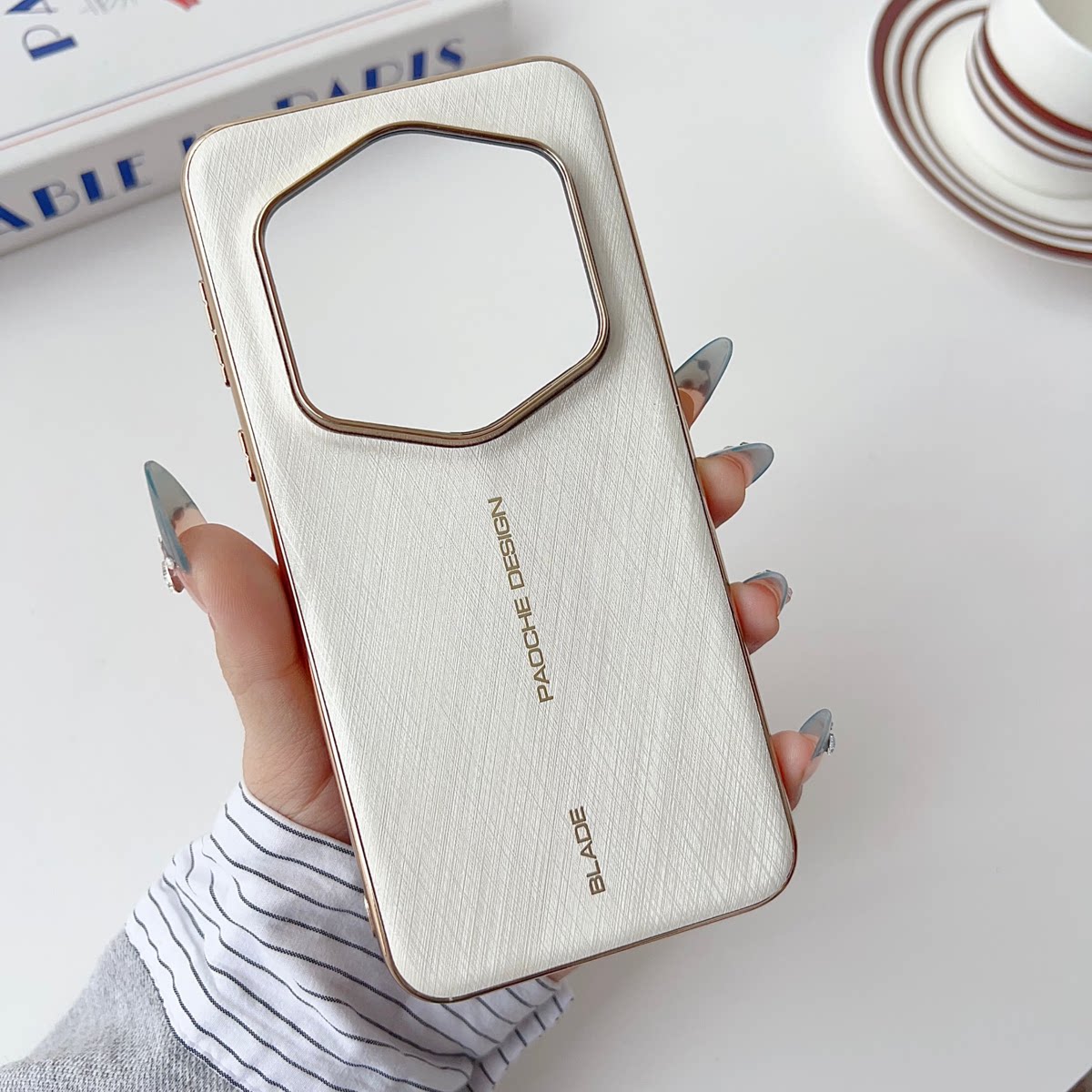 新品金丝银锦高级感适用荣耀magic6rsr手机壳新款素皮奢华m