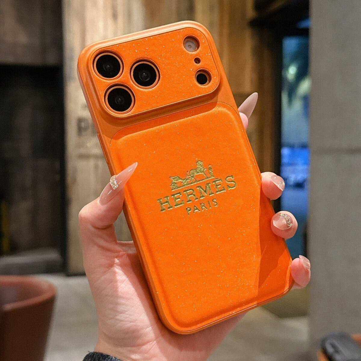 荔枝纹17pro适用16pro苹果14promax手机壳新款ip