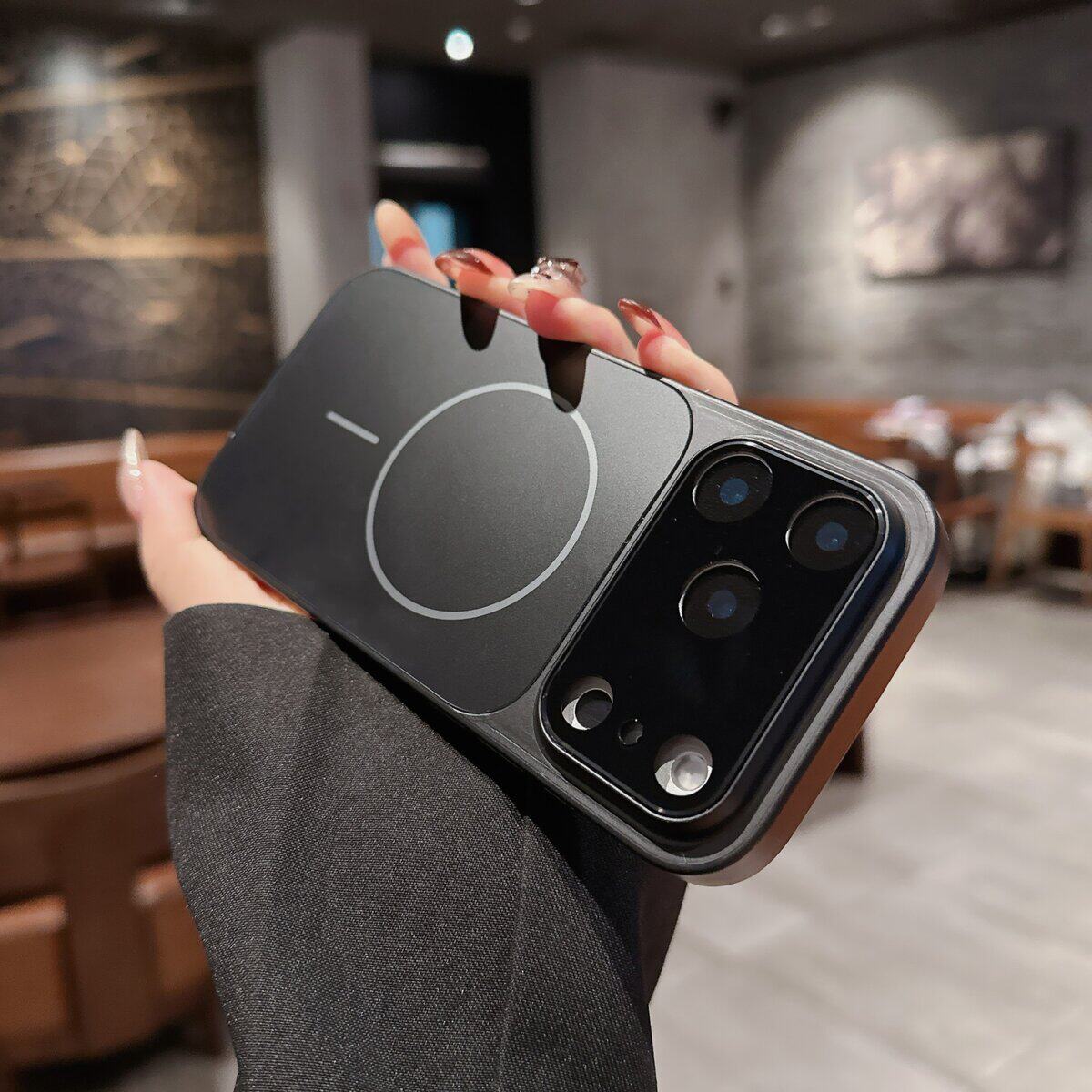 康宁 新品秒变17promax适用苹果17pro手机壳磁吸星宇橙