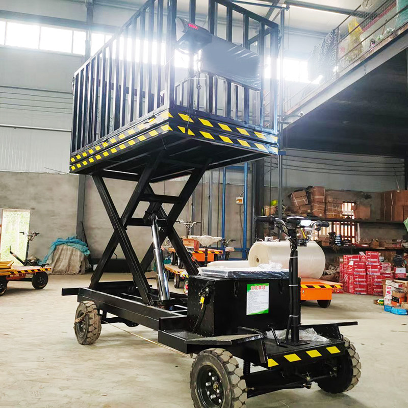电动车四轮平板载重定做搬运