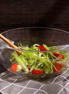 salad bowls glass bowl set dessert fruit storage bottles