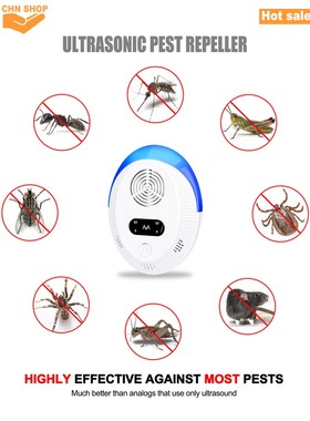 6PcsUltrasonic Pest Repeller Indoor Electric mosquito liquid
