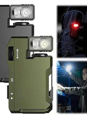 Magnetic Keychain Flashlight 400 Lumens Portable Flat