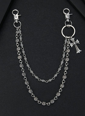 Goth Yabi cowboy cross waist chain 哥特亚比牛仔十字架腰炼 炼
