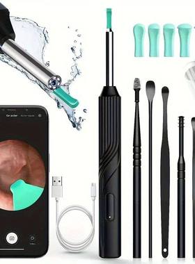 Smart Visual Ear Cleaner 1296P Ear Sticks Otoscope USB C Cha