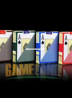 Pro Poker Cards Plastic Waterproof Poker Game Playing Card F