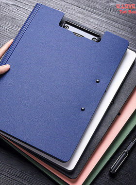 A4 File Folder Clipboard Writing Pad Memo Clip Board Double