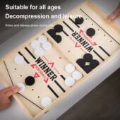 Hocke Game Puck Sling Winner Board Foosball Table Toys Games