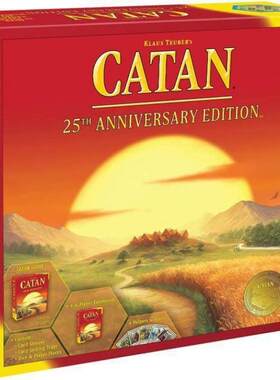English Catan catan board game puzzle