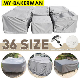 Multiple Size Outdoor Furniture Cover Sofa Chair Table Cover