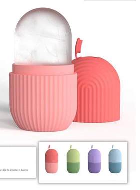 Facial Ice Cube Mold Silicone Freezing Beauty Swelling Face