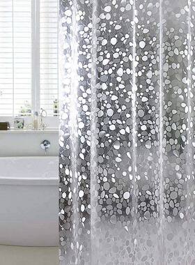 Waterproof Shower Curtain Bathroom Curtain With Hooks 3D Peb